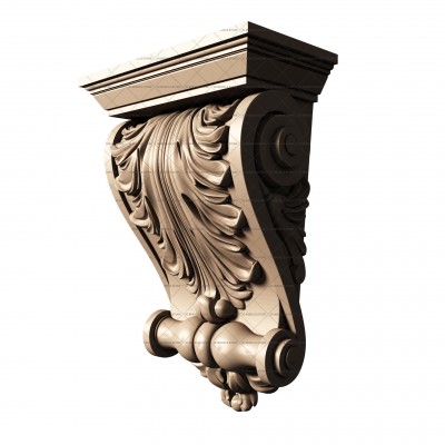 Corbel, 3d models (stl)