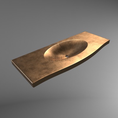 Sink (washbasin), 3d models (stl)