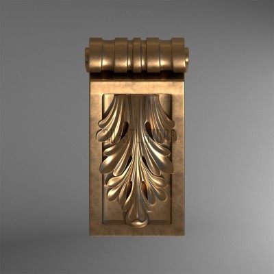 Corbel, 3d models (stl)