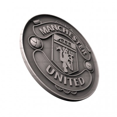 Symbol of Manchester United -3d (stl) model, 3d models (stl)