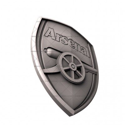 Symbol of Arsenal -3d (stl) model, 3d models (stl)