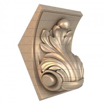 Corbel, 3d models (stl)