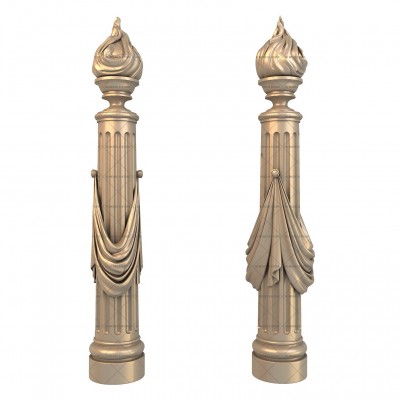 Column, 3d models (stl)