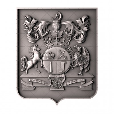 Coats of arms, 3d models (stl)