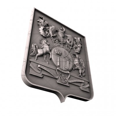 Coats of arms, 3d models (stl)