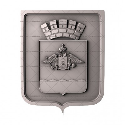 The arms of Novorossiysk, 3d models (stl)