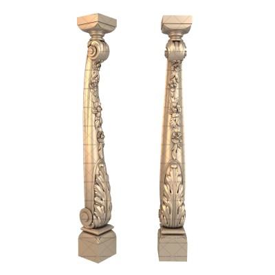 Column, 3d models (stl)