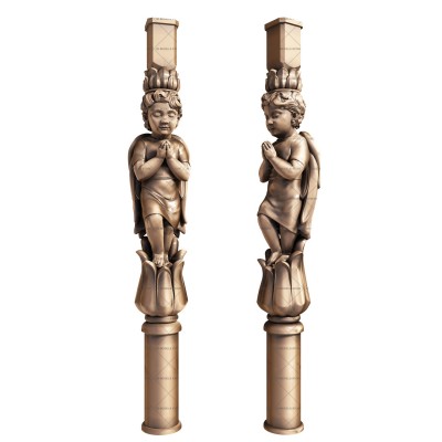 Column, 3d models (stl)