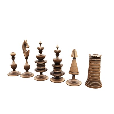 Chess, 3d models (stl)