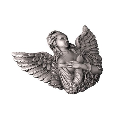 Angel, 3d models (stl)