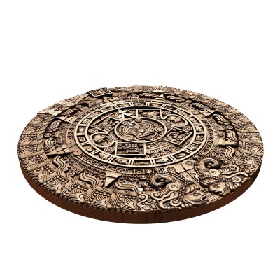 Mayan calendar, 3d models (stl)