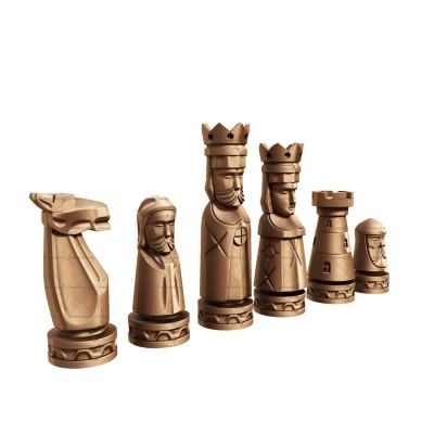 Chess, 3d models (stl)