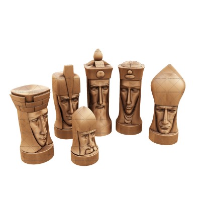 Chess, 3d models (stl)