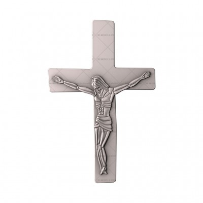 Crucifix, 3d models (stl)