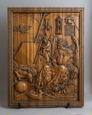 Melencolia I - Albrecht Durer, 3d models (stl)