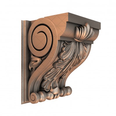 Corbel, 3d models (stl)