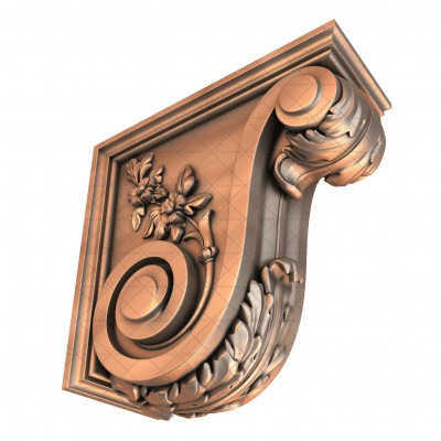 Corbel, 3d models (stl)