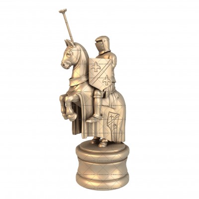 Chess knight - 3d (stl) model, 3d models (stl)